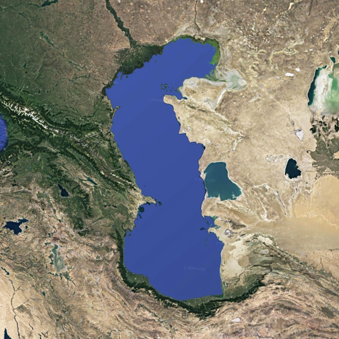 Каспийское море и Аральское море